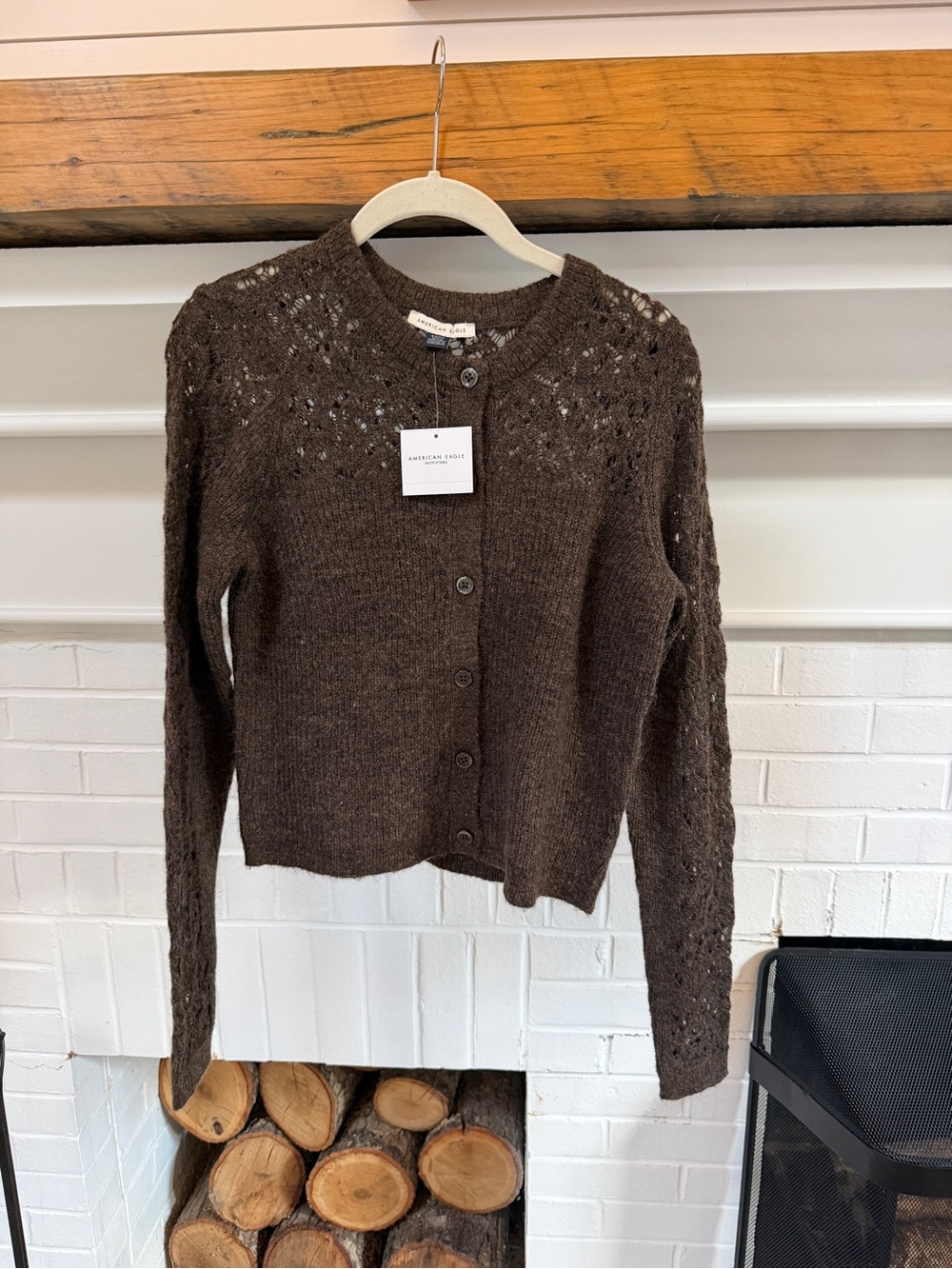 American Eagle Women’s Brown Cardigan.